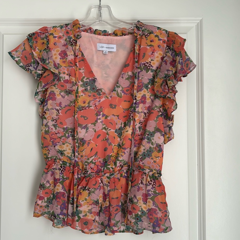 Bliss Ruffle Blouse